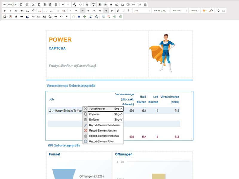 Report Designer Beispiel 3